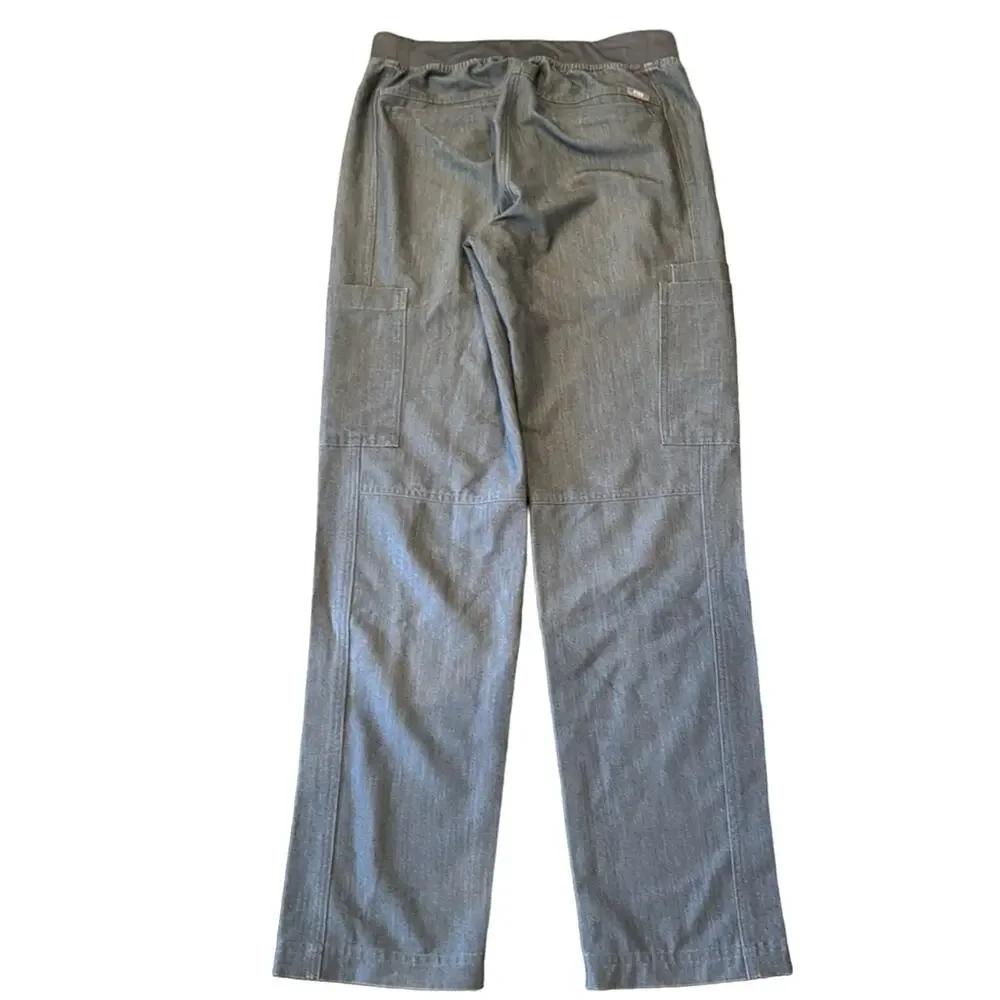 FIGS Men's Axim Cargo Scrub Pants Graphite Size S